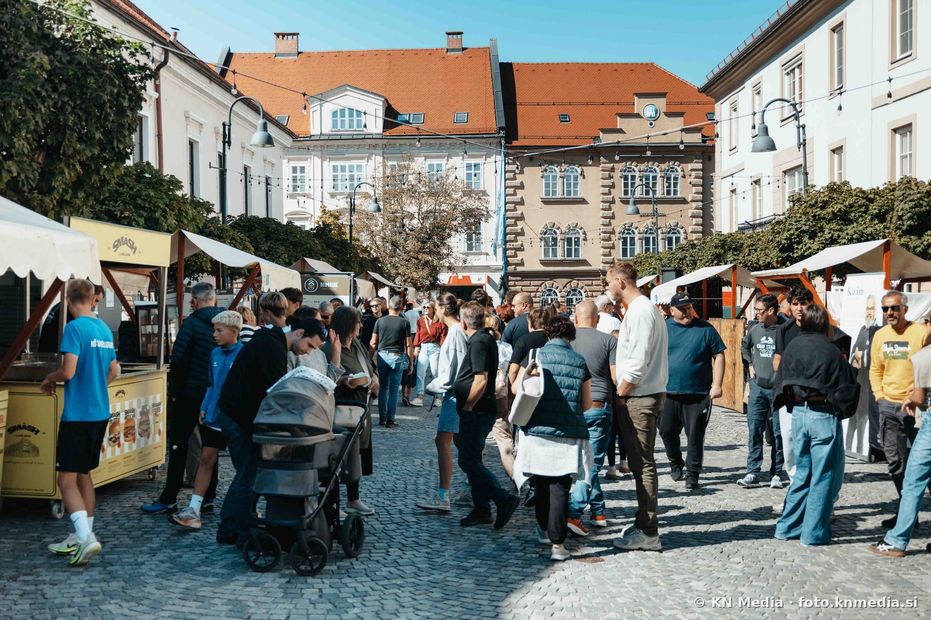 FOTO: Odprta kuhna napolnila središče Slovenj Gradca